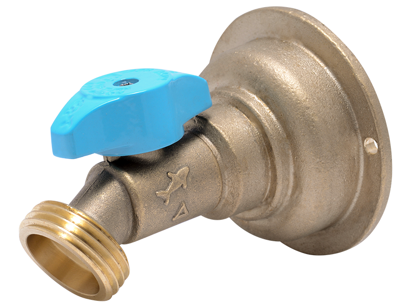 Robinet D'extérieur (hose Bibb) Nibco QT56X Quart De Tour - Laiton, 1/2" Mâle, Neuf
