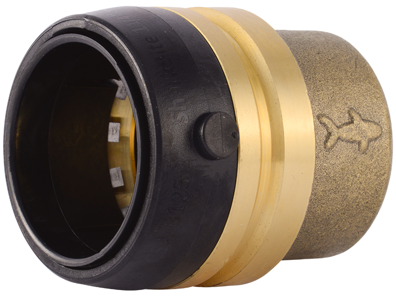 SharkBite 1-1/4 In. Push-to-Connect Brass End Cap Fitting-UXL0435 - The - View #5