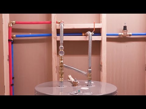 Video: How to Install SharkBite Water Heater Connectors