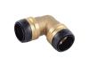 Brass Push 90-Degree Elbow - SKU: UXL0235