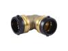 Brass Push 90-Degree Elbow - SKU: UXL0241