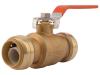 Brass Push Ball Valve - SKU: 22223-0000LF