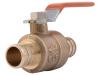 Brass Crimp Ball Valve - SKU: 22462LF