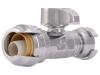 Brass Push Straight Stop - SKU: 23049-0000LF