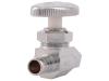 Brass Crimp Multi-Turn Straight Stop - SKU: 23059LF