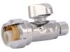 Brass Push Straight Stop - SKU: 23337-0000LF