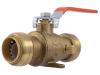 Ball Valve with Drain / Vent and Mounting Tab - SKU: 24617-0000LF