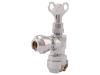 Brass Push Loose Key Angle Stop - SKU: 24733LF