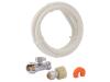 Toilet Connection Kit - Toilet Connection Kit with Straight Stop - SKU: 25539