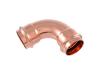 1-1/2-inch x 1-1/2-inch Copper Press 90° Elbow