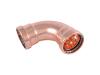 2-1/2-inch x 2-1/2-inch 90° Copper Press Elbow