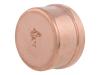 4-inch Copper Press End Cap