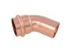 1-inch Copper Press x 1-inch FTG 45° Street Elbow