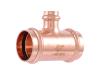 1-1/4-inch x 1-1/4-inch x 1/2-inch Copper Press Reducing Tee