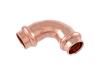 1/2-inch x 1/2-inch 90° Copper Press Elbow
