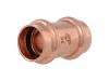 3/4-inch x 3/4-inch Copper Press Coupling, No Stop
