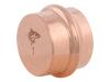 1-inch Copper Press End Cap