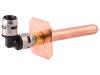 EvoPEX Copper Stub-Out Elbow with Bracket - SKU: K25811WP