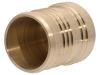 Brass Crimp Plug - SKU: UC0454