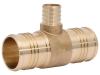 Brass Crimp Reducing Tee - SKU: UC08545428