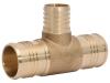 Brass Crimp Reducing Tee - SKU: UC08545441