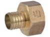 Brass Crimp Female Connector - SKU: UC114140F