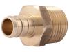 Brass Crimp Male Connector - SKU: UC120LF
