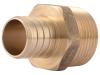 Brass Crimp Male Connector - SKU: UC140LF