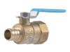 Brass Crimp Female Ball Valve - SKU: UC22186