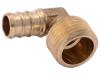 Brass Crimp Adapter Elbow - SKU: UC280LF
