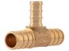 Brass Crimp Reducing Tee - SKU: UC363LF