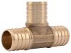 Brass Crimp Tee - SKU: UC374LF