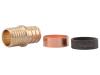 Brass Crimp Polybutylene Adapter - SKU: UC4016LF