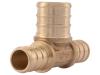 Brass Crimp Reducing Tee - SKU: UC408LF