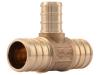 Brass Crimp Reducing Tee - SKU: UC412LF