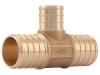 Brass Crimp Reducing Tee - SKU: UC416LF