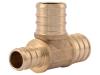 Brass Crimp Reducing Tee - SKU: UC444LF