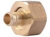 Brass Crimp Swivel Adapter - SKU: UC534LF