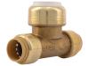 Push-to-Connect PVC Transition Slip Tee - SKU: UIP363