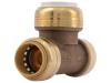 Push-to-Connect PVC Transition Slip Tee - SKU: UIP371
