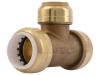 Push-to-Connect PVC Transition Slip Tee - SKU: UIP372