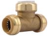 Push-to-Connect PVC Transition Slip Tee - SKU: UIP375