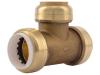 Push-to-Connect PVC Transition Slip Tee - SKU: UIP376