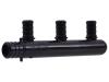 Poly Crimp Multi-Port Tee - SKU: UPMPT3C