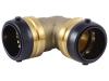 Brass Push 90-Degree Elbow - SKU: UXL0241
