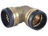 Brass Push 90-Degree Elbow - SKU: UXL0254