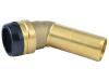 Brass Push 45° Street Elbow - SKU: UXL0735