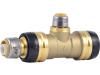 Brass Push Reducing Tee - SKU: UXL08352216