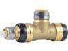 Brass Push Reducing Tee - SKU: UXL08352228