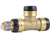 Brass Push Reducing Tee - SKU: UXL08352235